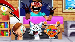 СПРУНКИ СПРЯТАЛИСЬ ПОД КРОВАТЬЮ ОТ МИМИКА В МАЙНКРАФТ! SPRUNKI INCREDIBOX MINECRAFT