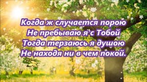 Когда в Твои слова вникаю