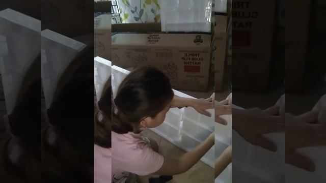 UNBOXING LEMARI TRIPLE CLUB FLIP 3 SUSUN MOTIF ROTAN смотреть онлайн