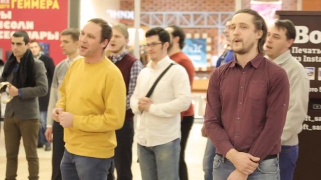 Рождественский флешмоб. 17 Jan 2016. Saratov. Russia смотреть онлайн