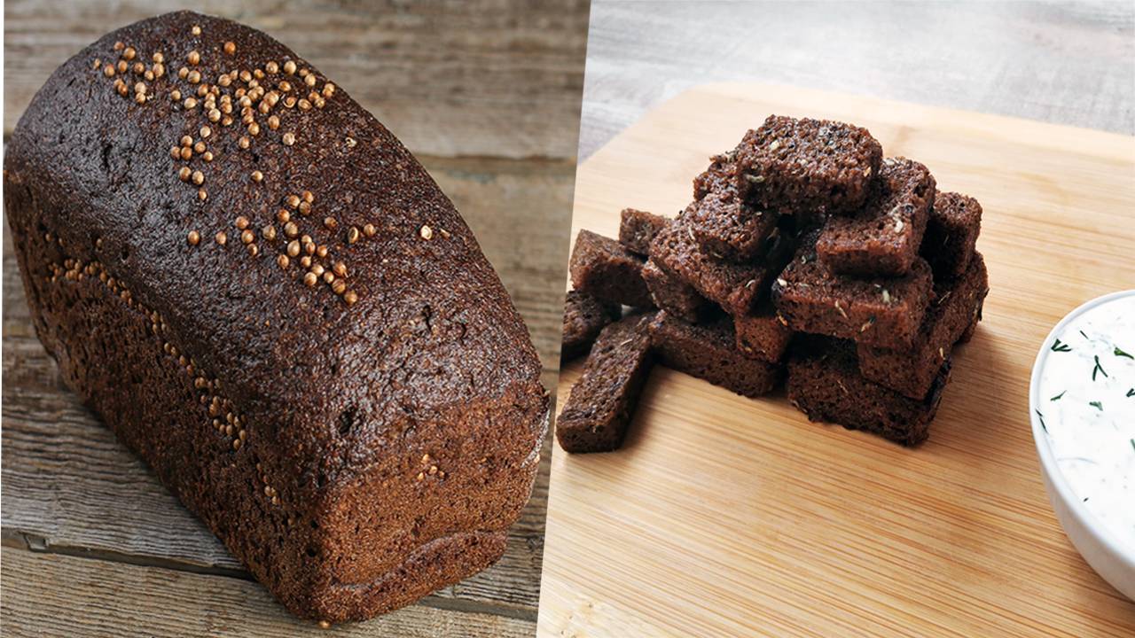 Чесночные ГРЕНКИ в духовке. Рецепт закуски из бородинского хлеба. Хрустящие снаружи мягкие внутри. смотреть онлайн