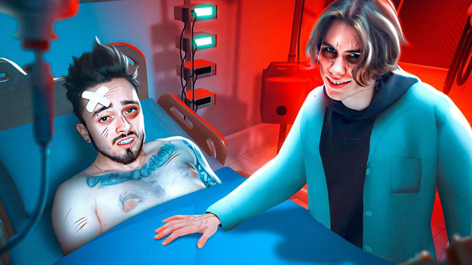 МАНЬЯК ВПЕРВЫЕ ПОПАЛ В БОЛЬНИЦУ В МАЙНКРАФТ