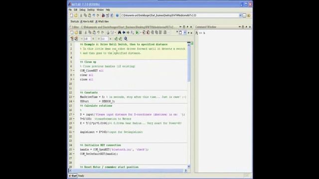 Lego NXT Mindstorms & Matlab смотреть онлайн