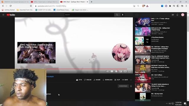 My Reaction To Red - Calliope Mori (Kexis' Reaction) смотреть онлайн