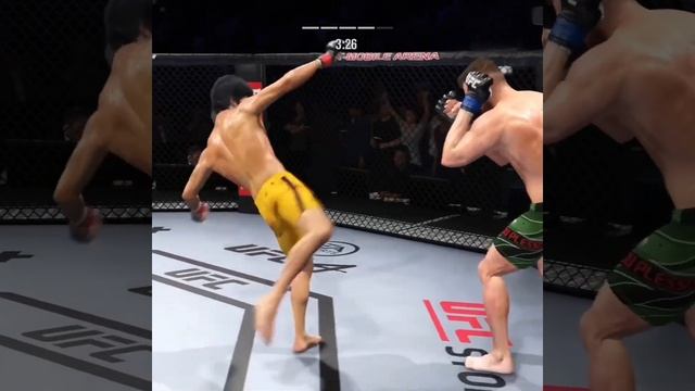 Knockout: Bruce Lee vs. Dricus du Plessis - EA Sports UFC 4 - Epic Fight смотреть онлайн