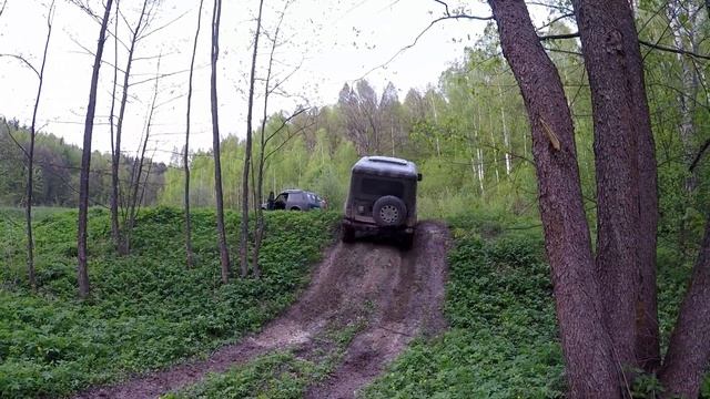 4х4 Off road НИВА и УАЗ на бездорожье смотреть онлайн