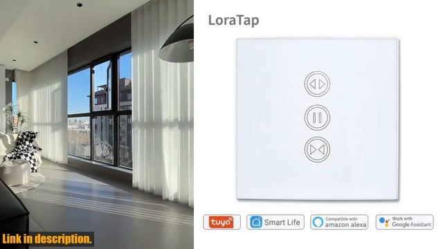 Revolutionize Your Home with Tuya Smart Life WiFi Curtains Blinds Switch Roller Shutter смотреть онлайн