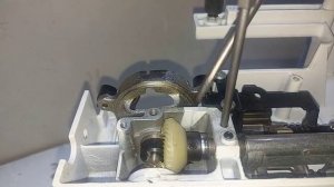 Замена полушестерни на JANOME 419S