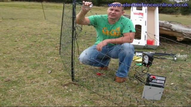 Electric Poultry Netting; correct live connection point смотреть онлайн