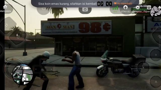 Main Game GTA SAN Andreas Definitive Edition Di Hp??! (Emulator Chikii) смотреть онлайн