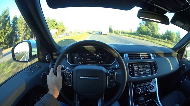 2015 Land Rover Range Rover Sport POV Test Drive смотреть онлайн
