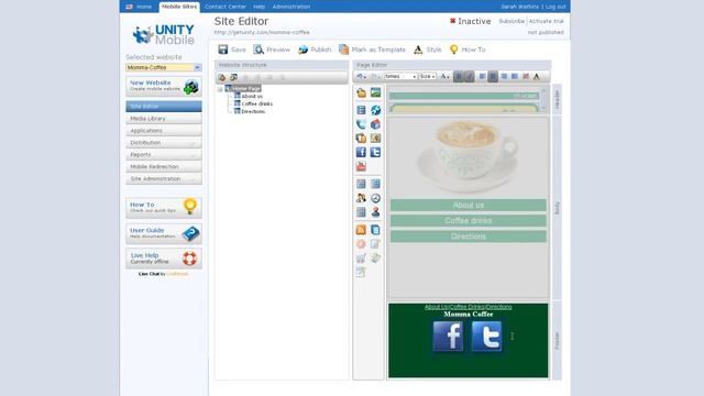 Creating a Mobile Site with UNITY Pro смотреть онлайн