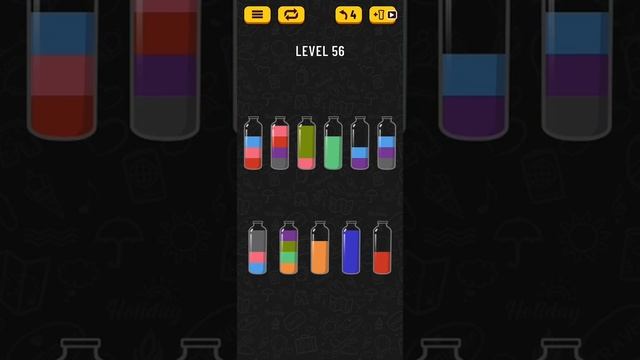 Water Sort Puzzle Level 56 WalkThrough Solution Gameplay | Fazie Gamer смотреть онлайн