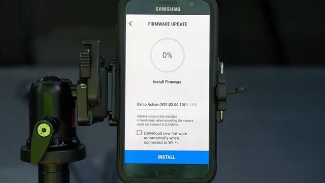 DJI Osmo Action Firmware Update Tutorial