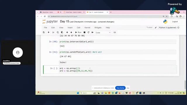 Day15 Stacking and splitting10. Shape Manipulations Python_Gen AI смотреть онлайн
