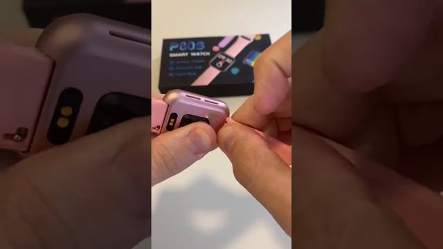 smartwatch p80 P80s P70 T80 P68 Amazfit Bip P70 GTR GTS B57 / Como colocar pulseira metal silicone смотреть онлайн
