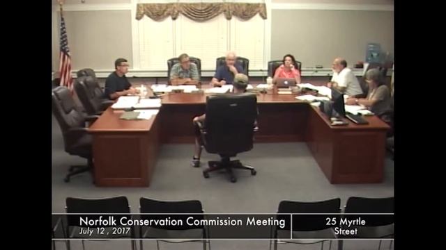 Norfolk Conservation Commission Meeting - July 12, 2017 смотреть онлайн