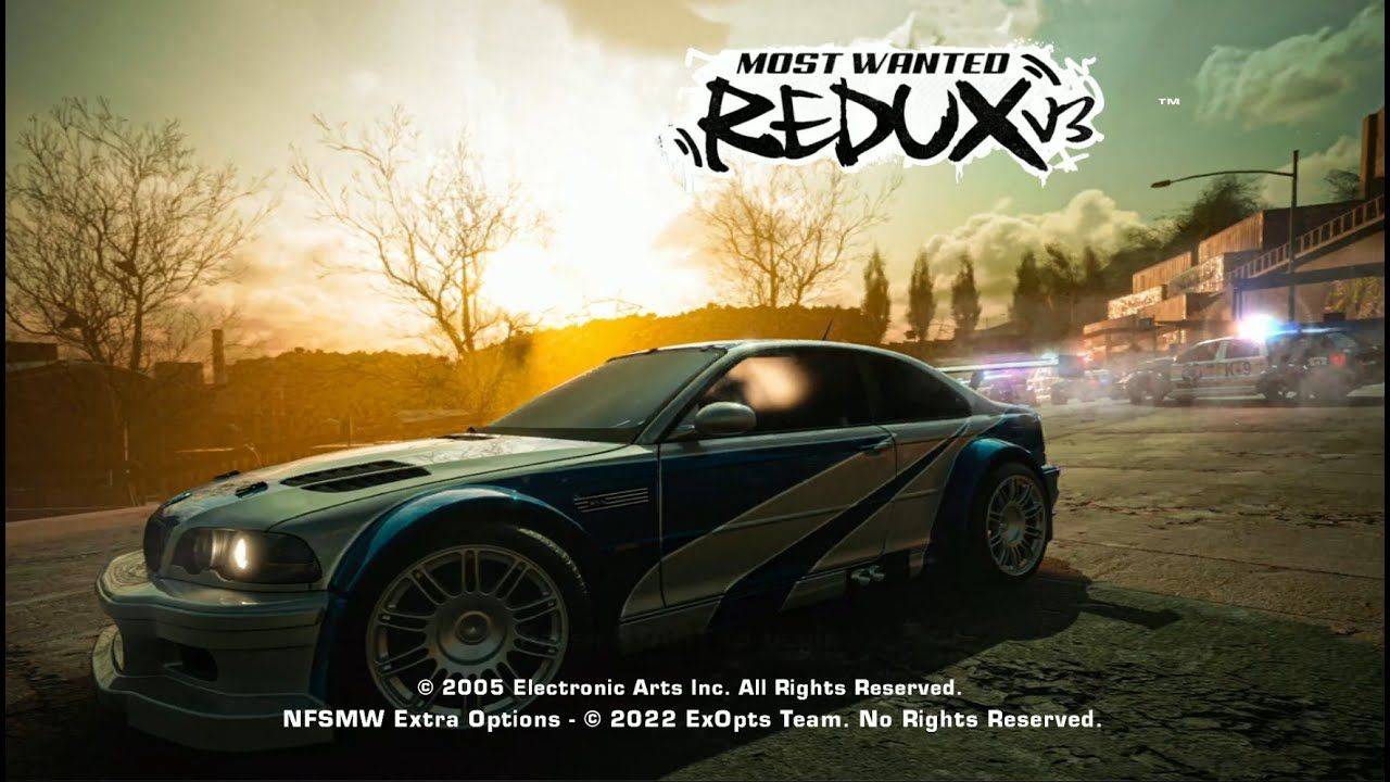 Need for Speed Most Wanted 2020-2022 REDUX ver. (some changed). RE:reduXx