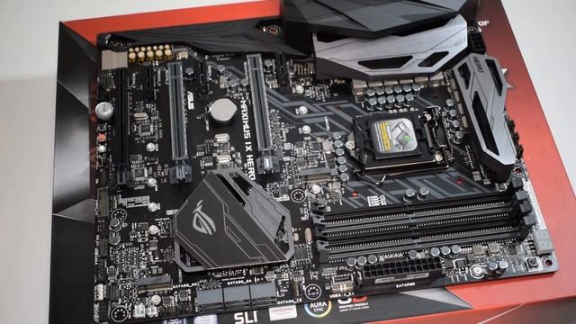 ASUS ROG Maximus IX Hero Mainboard im Test смотреть онлайн