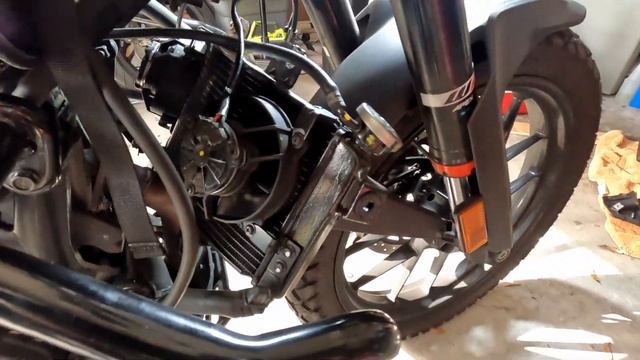 KTM 390 Adventure Valve Adjustment (Motor In Bike)