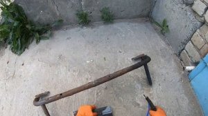 Мини пескоструй SandJet, работа с небольшим компрессором.