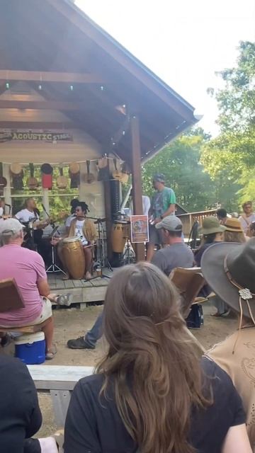 Sitting in on guiro w @mannyswaggmusic Shakori Hills Porch set Spring 2023 смотреть онлайн