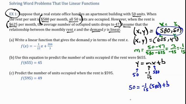 Solving Linear Functions смотреть онлайн