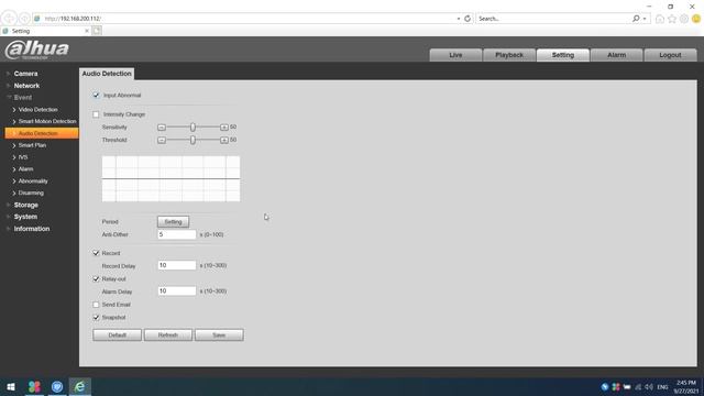 How can configure IPC-HFW3849T1-AS-PV Full Color Network Camera IVS Settings with Active Deterrence смотреть онлайн
