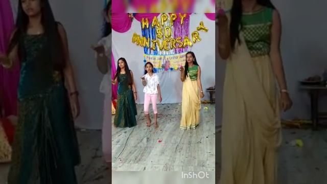 Dance performance of kids for Dada ,Dadi ji 🤗🤗50 marriage anniversary смотреть онлайн