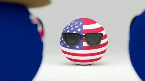 Страны Сравнивают Флаги | Русская Озвучка | 3D Countryballs