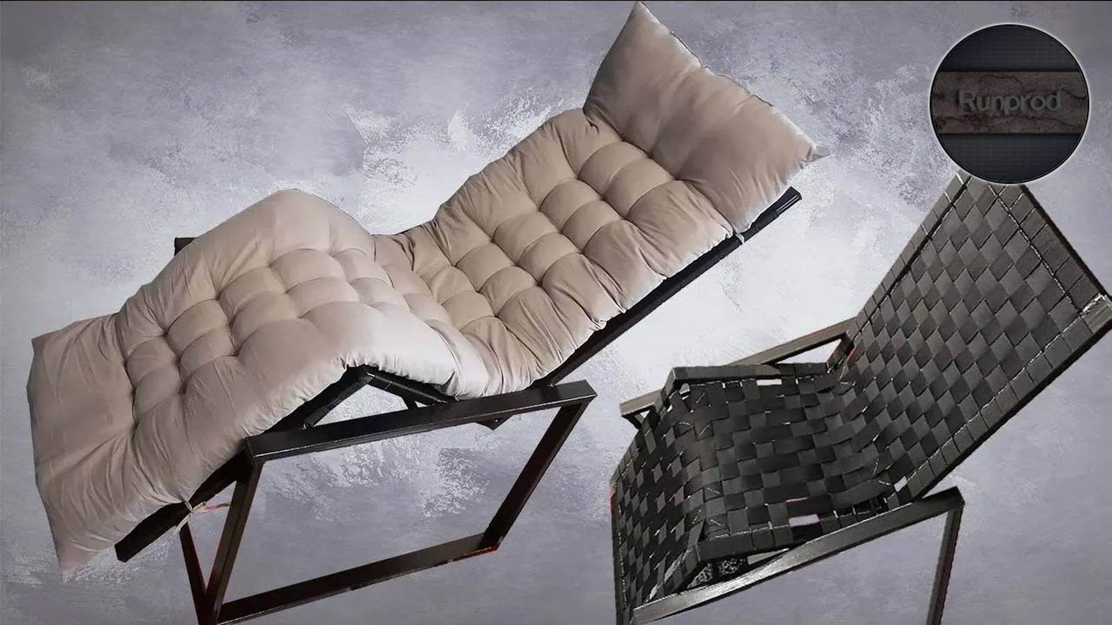 Кресло шезлонг из профиля своими руками смотреть онлайн