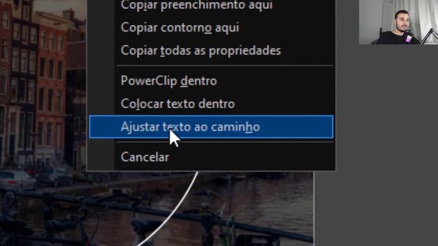 Como criar texto em círculo no CorelDRAW смотреть онлайн