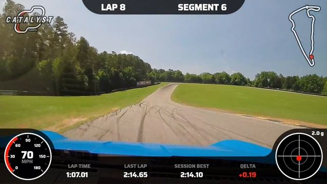 Porsche 911 GT3 following Camaro ZL1 1LE VIR смотреть онлайн