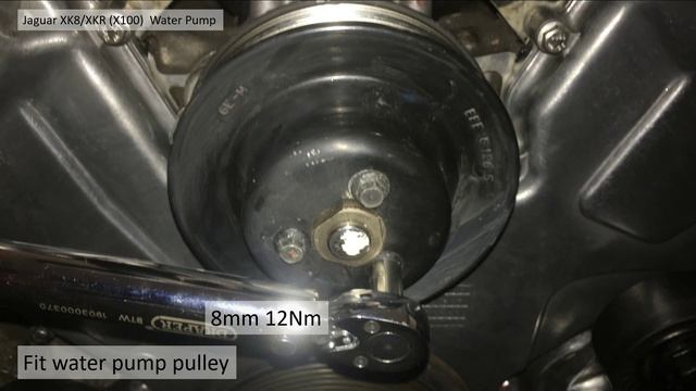 Fitting pulleys and auxiliary belt EP34 Jaguar XK8 / XKR (X100) смотреть онлайн
