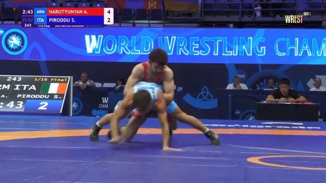 Коронный проход Арсена Арутюняна | БОРЬБА смотреть онлайн