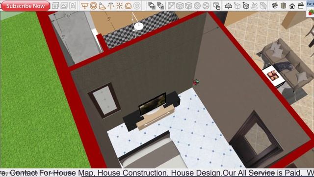 32'-0"x50'-0" 3D House Design | 32x50 Home Plan | Gopal Architecture смотреть онлайн