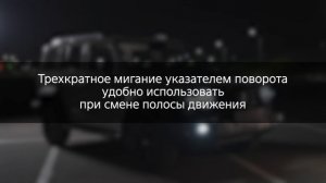 Управление указателями поворота в TANK 300