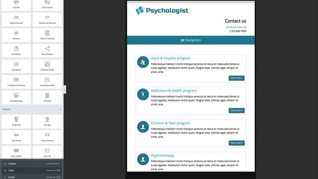 The Psychologist Elementor Template Kit - grow your psychology business online смотреть онлайн