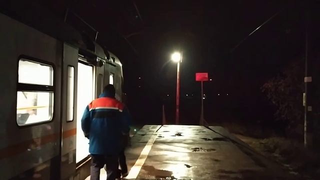 Электропоезд ЭП2Д-0013 ЦППК платформа Орудьево 11.11.2021 смотреть онлайн