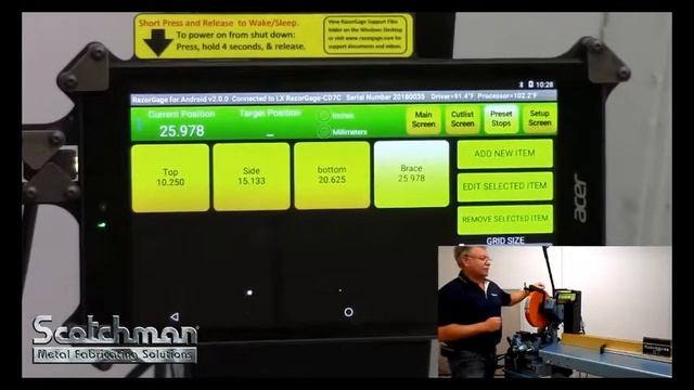 Scotchman Digital Pro-Stop Measuring System смотреть онлайн