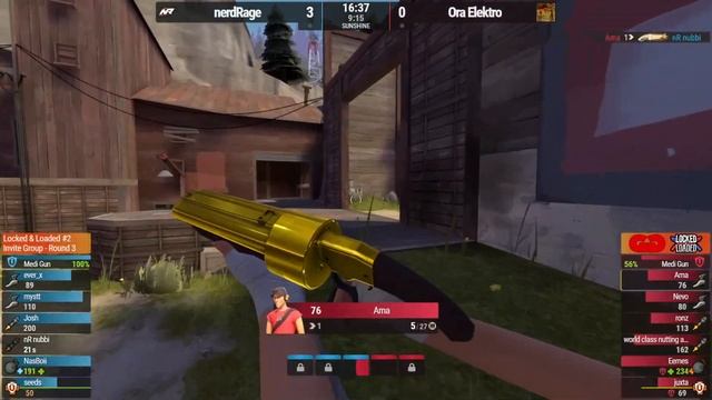 Locked & Loaded #2 Invite R3: nerdRage vs. Ora Elektro [TF2 esport] смотреть онлайн