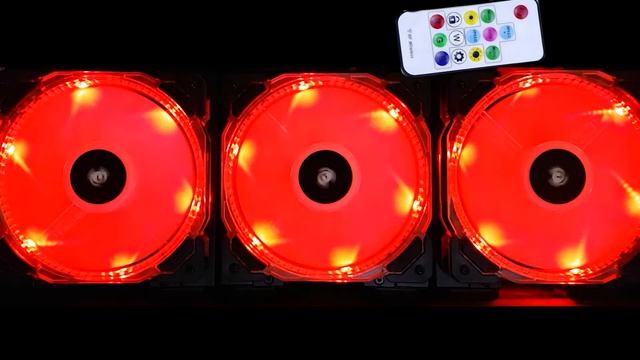 Corsair HD120 LED and SP103E RF LED remote смотреть онлайн