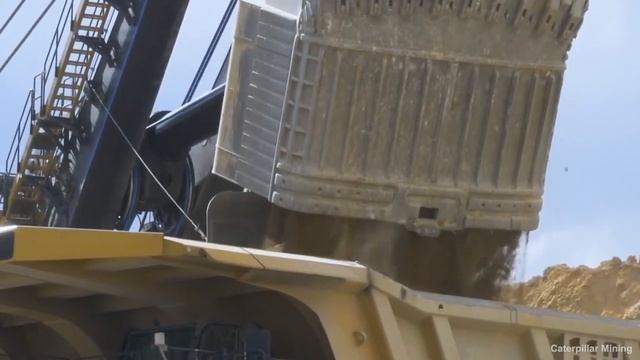 The Biggest Mining Trucks on the Planet | BelAZ, CAT, Liebherr, and More смотреть онлайн