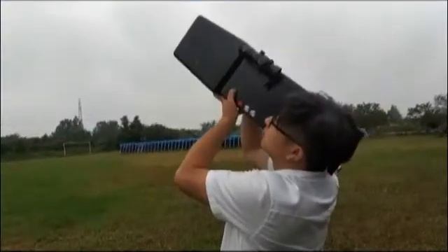 Anti drone system- UAV intercept jammer смотреть онлайн