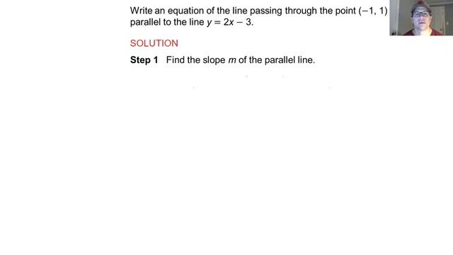 3.5 Equations of Parallel and Perpendicular Lines смотреть онлайн