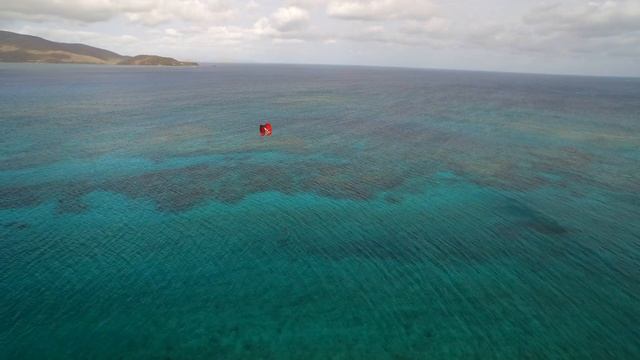 Nick Jacobsen Kiteboards Off Richard Branson's Island смотреть онлайн