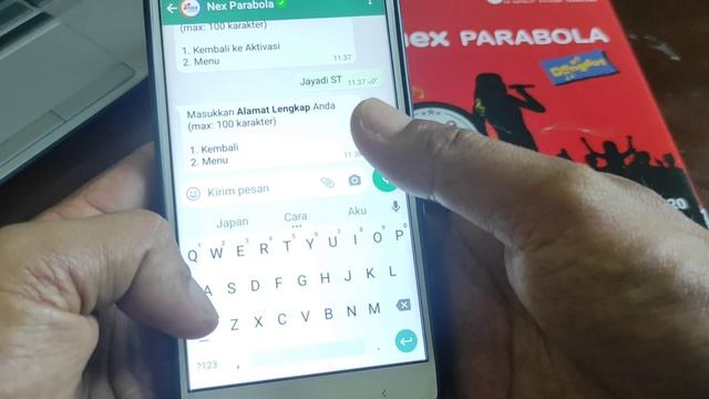Cara Aktivasi Receiver Nex Parabola || Pakai Aplikasi WhatsApp смотреть онлайн