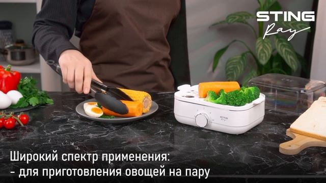 Яйцеварка STINGRAY ST-EC900B FULL
