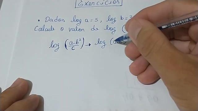 Dados log a=5, log b=3 e log c= 2, calcule o valor de log(ab^2/c) смотреть онлайн