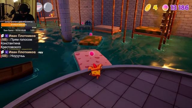 Прохождение SpongeBob SquarePants: The Cosmic Shake. Губка Боб игра - Стрим #3 (продолжение) смотреть онлайн